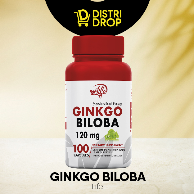 GINKGO BILOBA X 100 CAPS LIFE